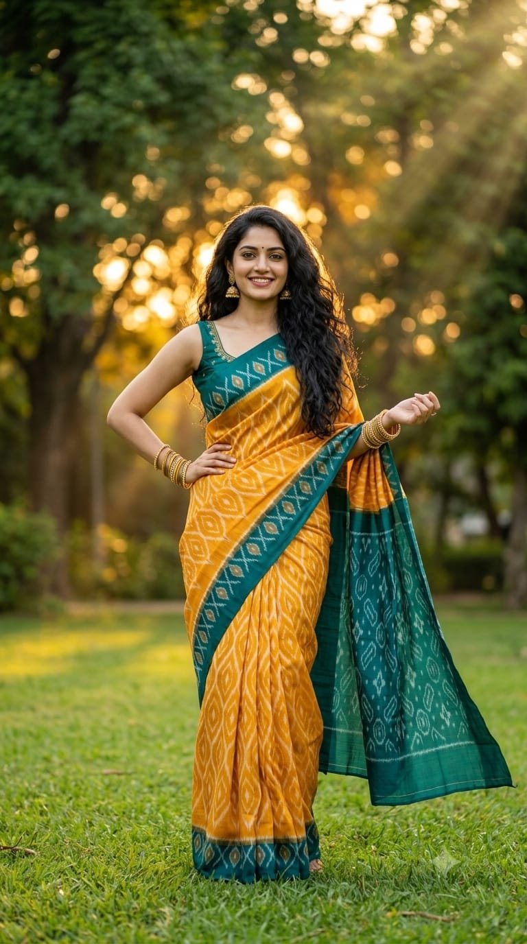 Cotton Saree - PRIHG26-ICTSCZZCC-22