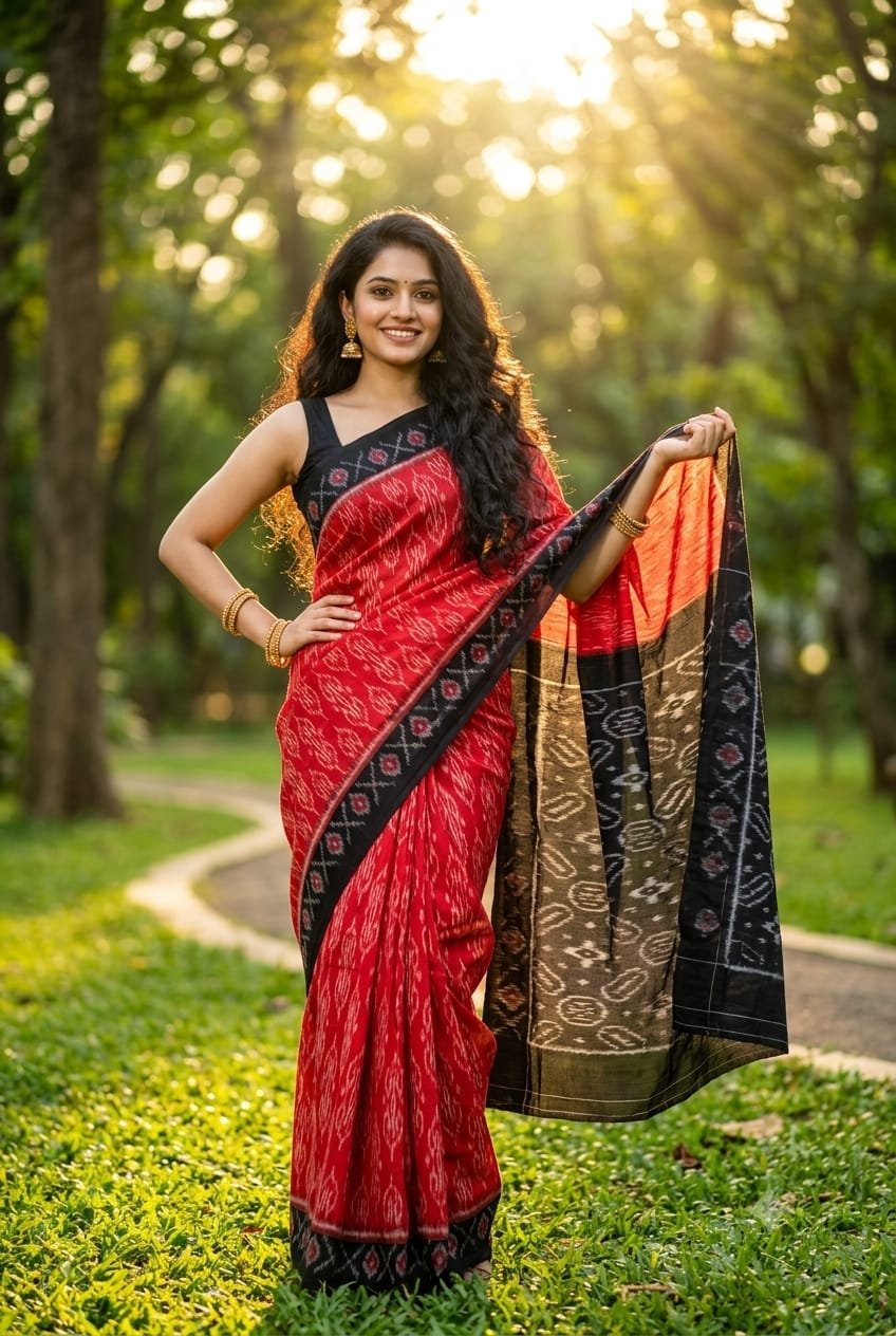 Cotton Saree - PRIHG26-ICTSCZZCC-26