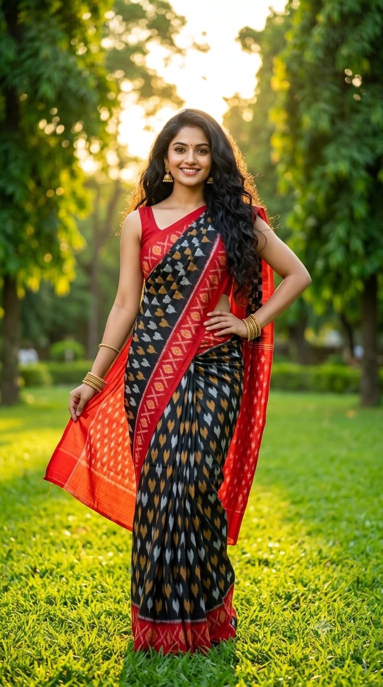 Cotton Saree - PRIHG26-ICTSCZZCC-28