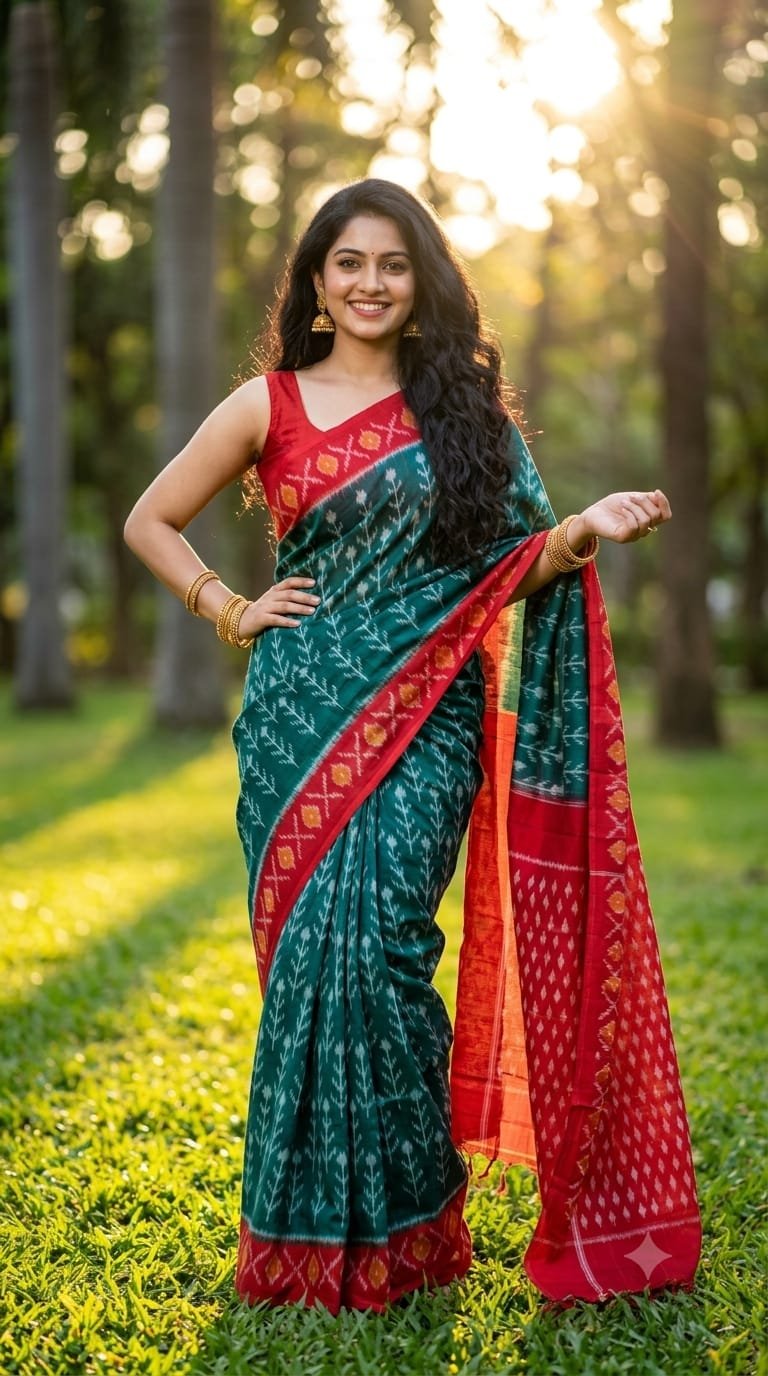 Cotton Saree - PRIHG26-ICTSCZZCC-34