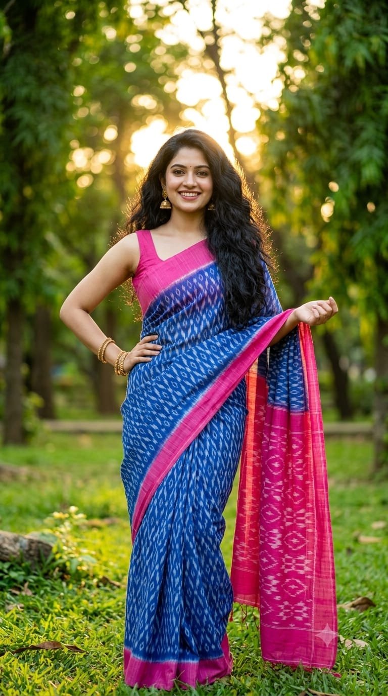 Cotton Saree - PRIHG26-ICTSCZZCC-38