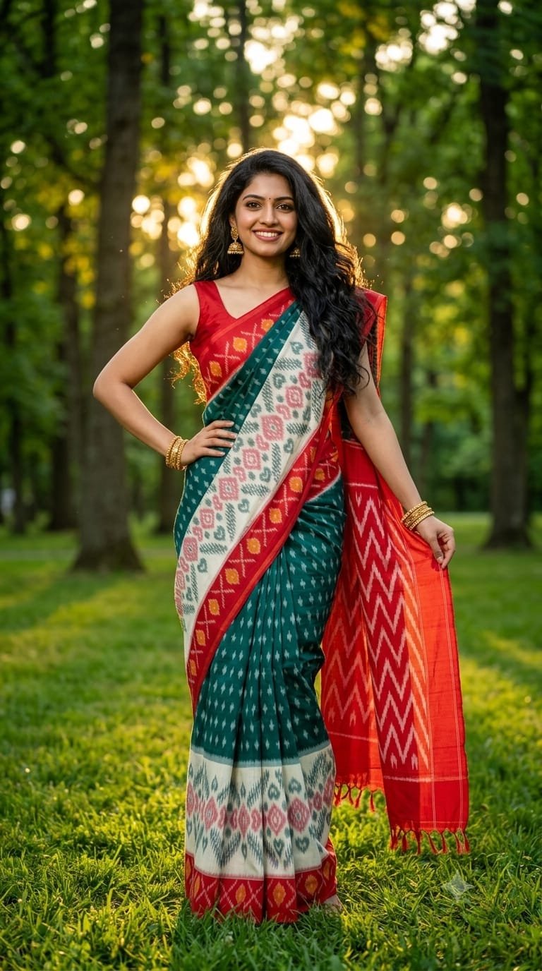 Cotton Saree - PRIHL09-ICTSCZCDC-36