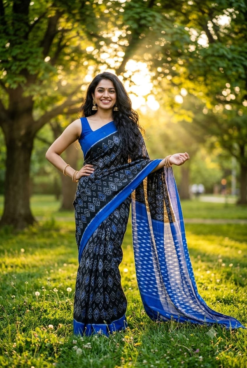 Cotton Saree - PRIHN24-ICTSCZCDD-29