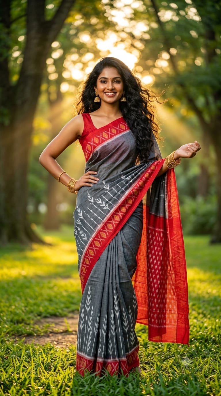 Cotton Saree - PRIHS25-ICTSCZFCD-02