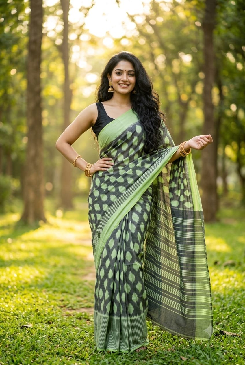 Cotton Saree - PRIHS25-ICTSCZFCD-15