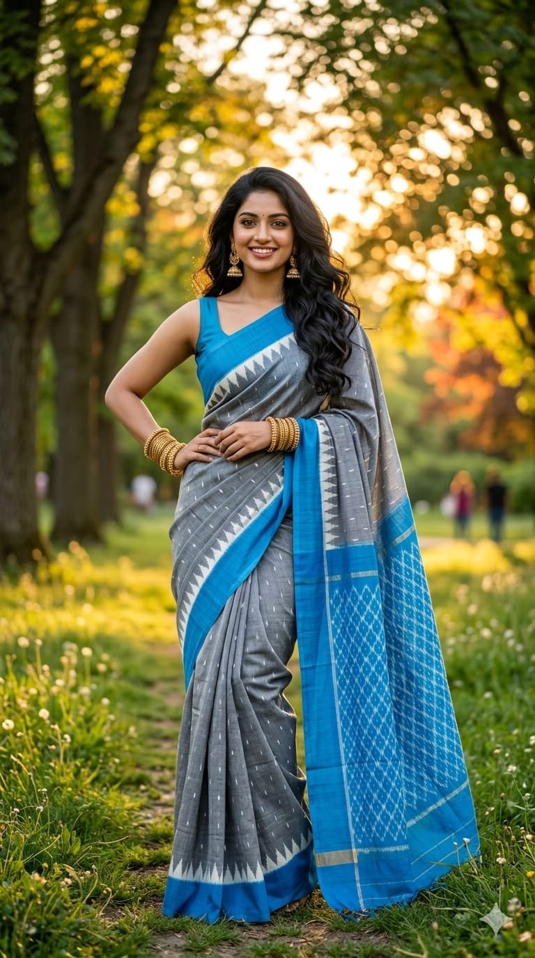Cotton Saree - PRIHY10-ICTSCZDDC-06