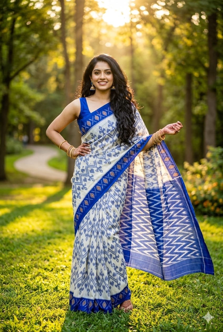 Cotton Saree - PRIHY16-ICTSDZDCD-09
