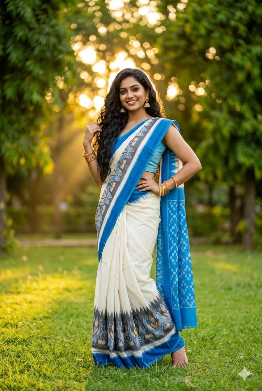 Cotton Saree - PRIHY16-ICTSDZDCD-10
