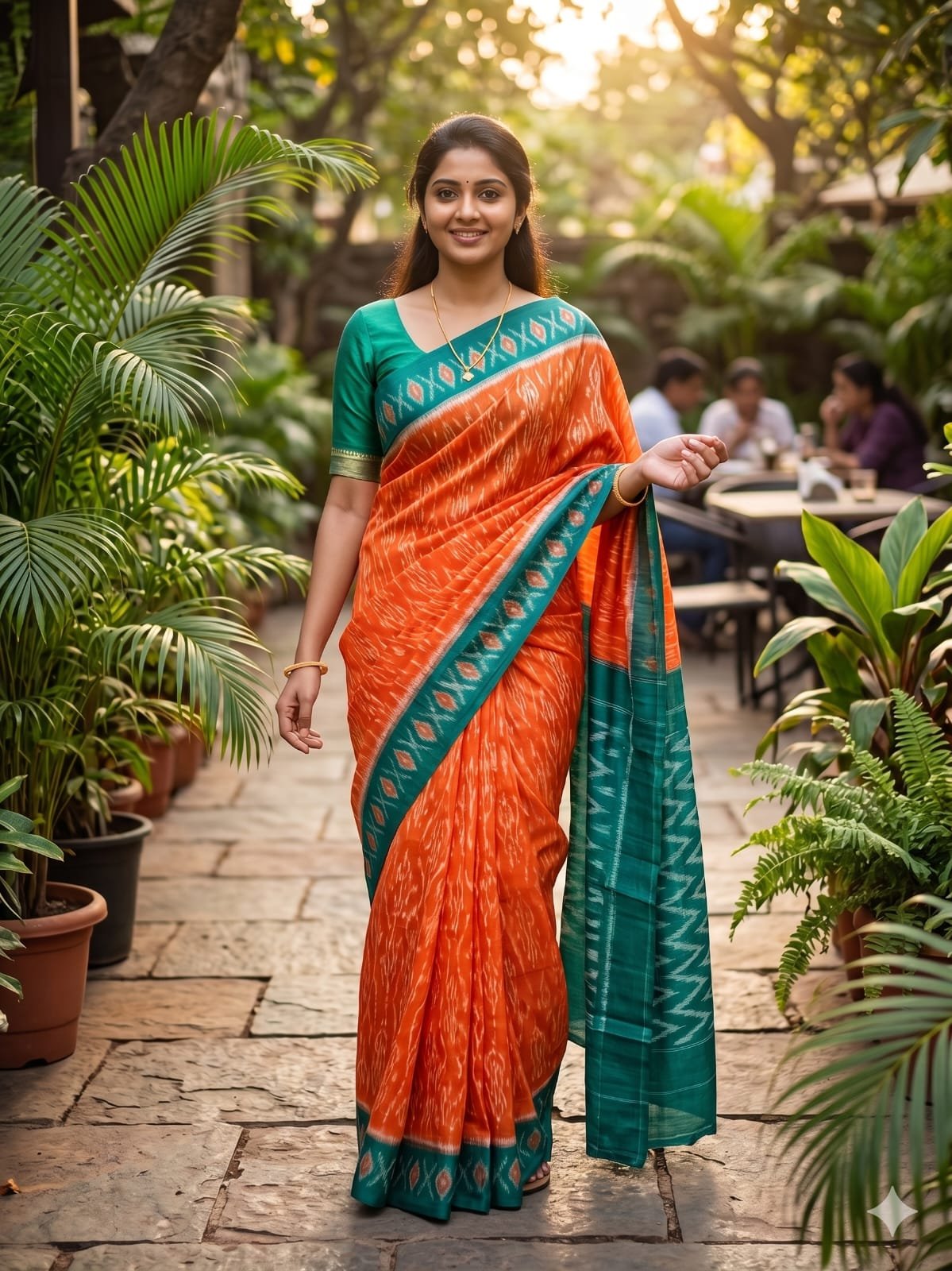 Cotton Saree - PSHLN11-ICTSCZCDC-03