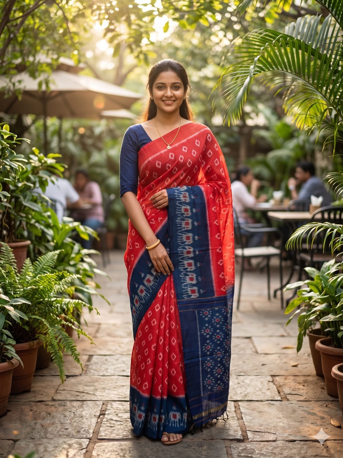 Cotton Saree - PSHLN11-ICTSCZCDC-14