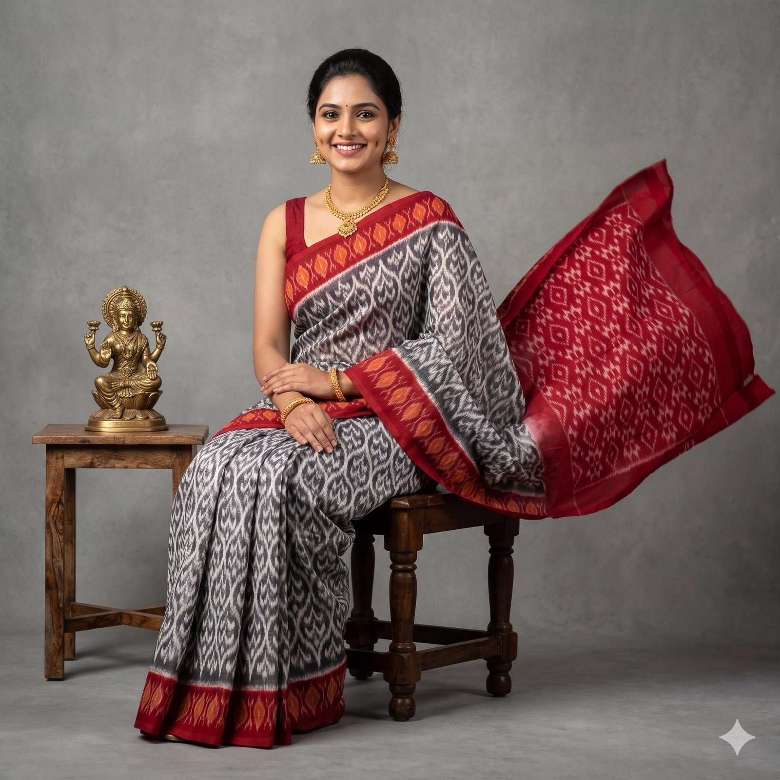 Cotton Saree - PSNTO25-ICTSDECDC-08