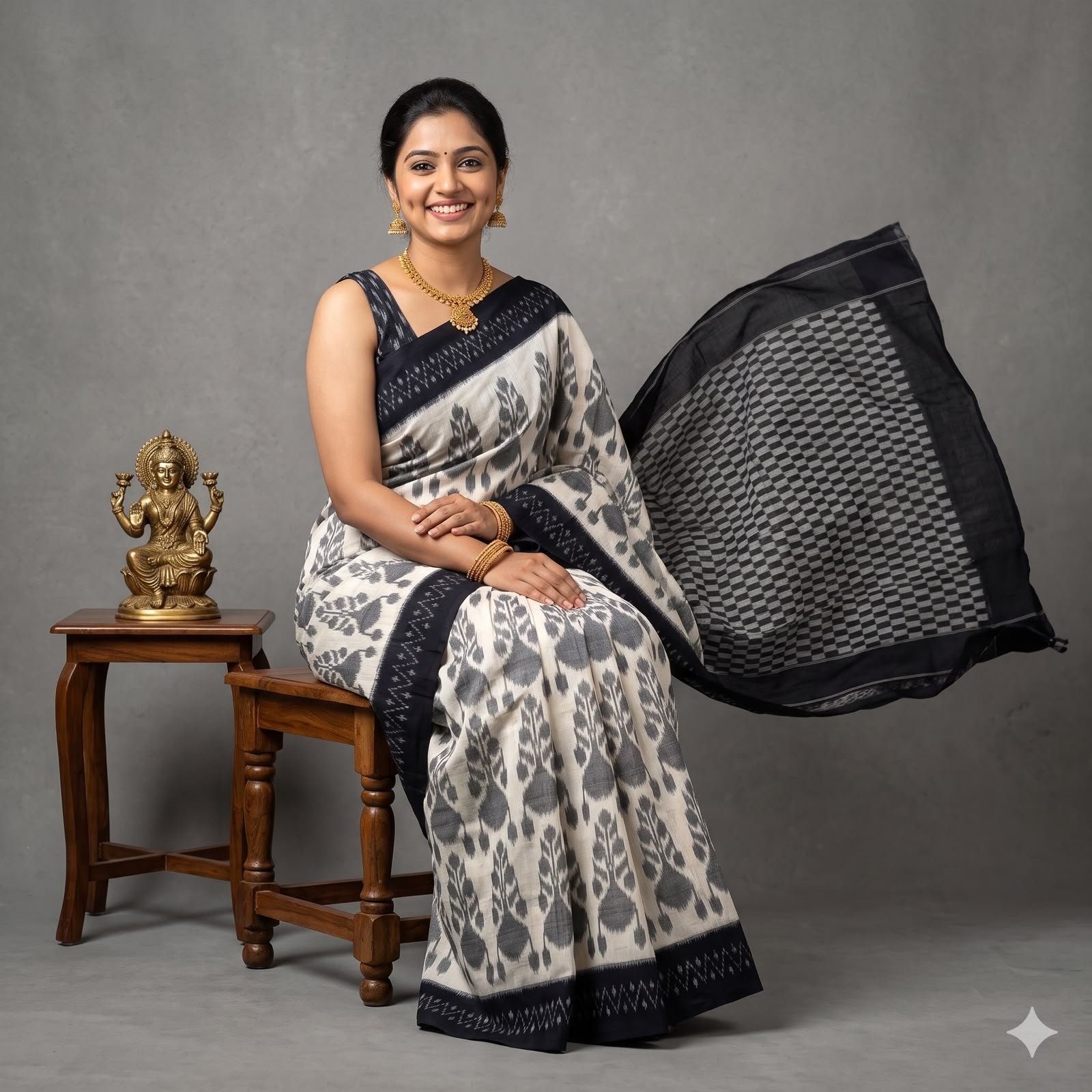 Cotton Saree - PSNTO25-ICTSDECDC-10