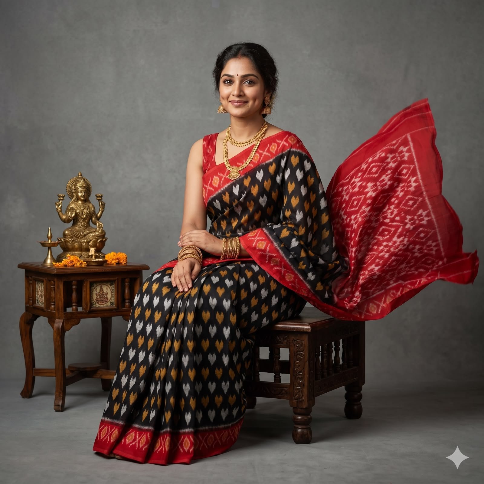 Cotton Saree - PSNTO25-ICTSDECDC-14