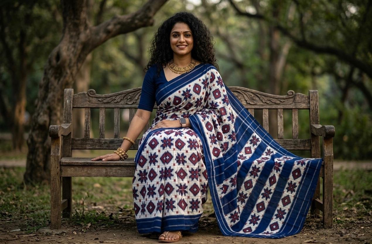 Cotton Saree - PSNTY16-DICSCXDDC-04