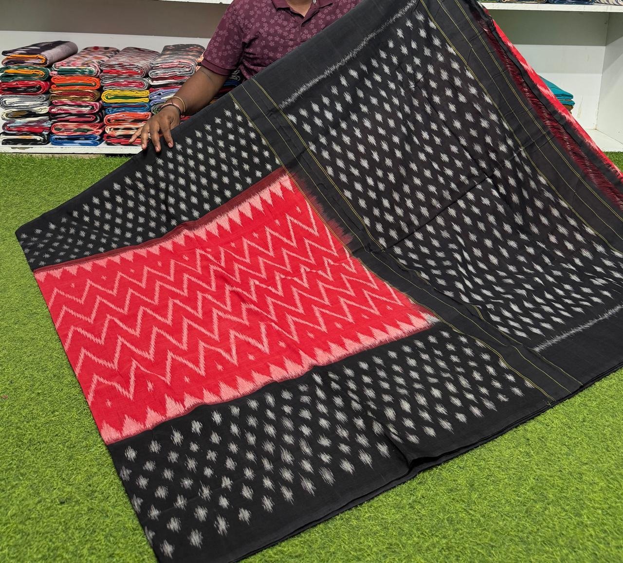Cotton Saree - PSRGG01-ICTSDZDCD-30