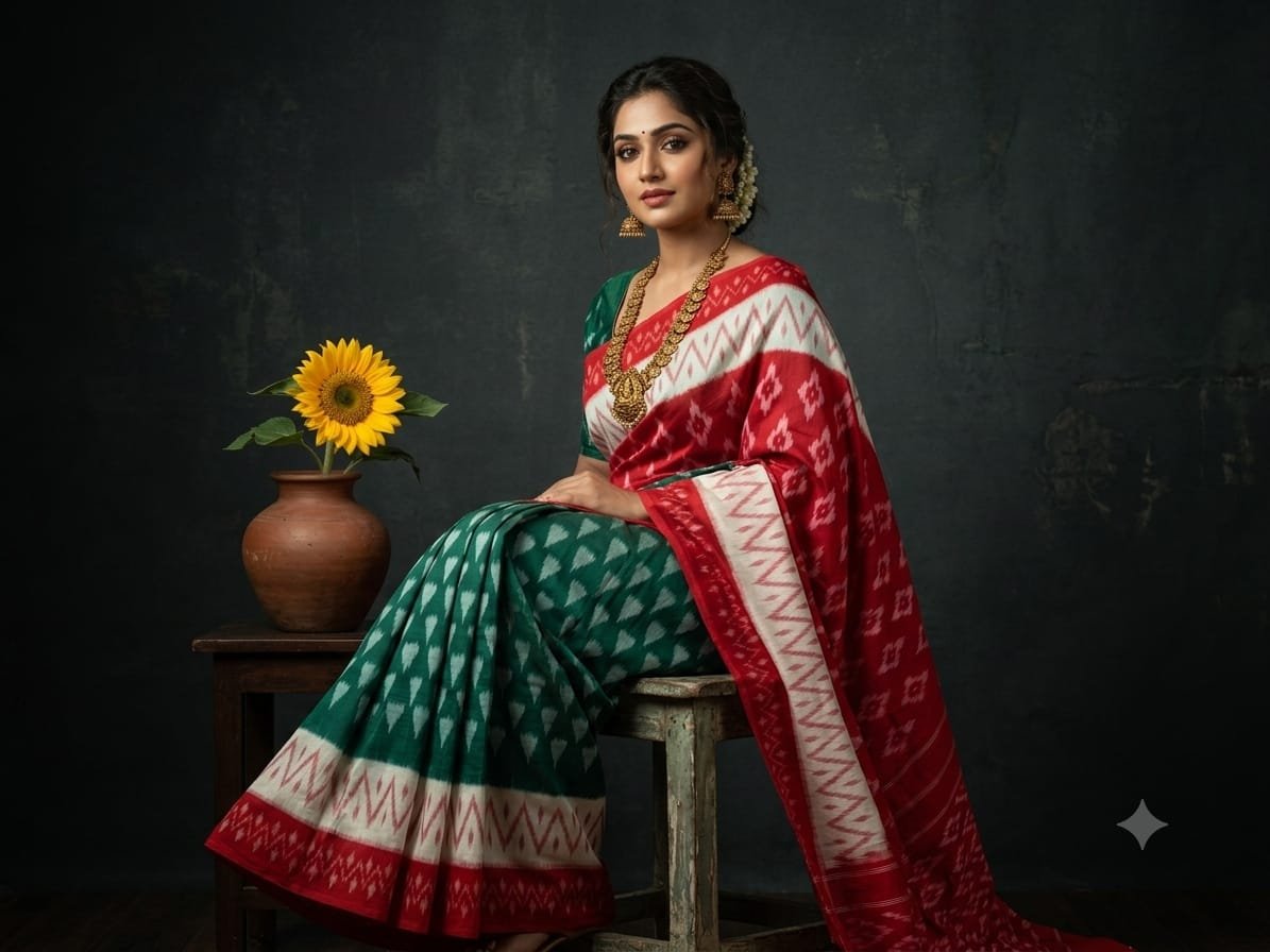 Cotton Saree - PSSIG03-ICTSCZCCD-06
