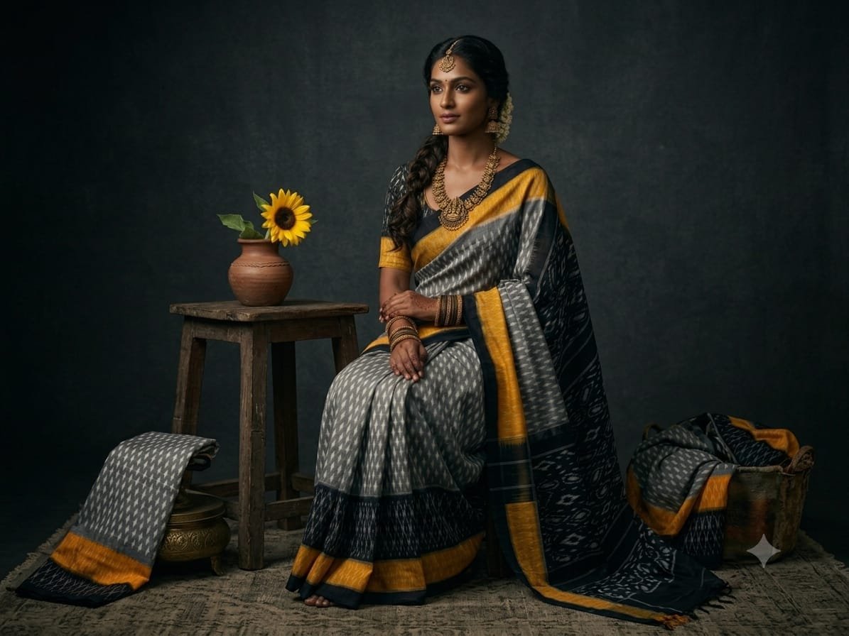 Cotton Saree - PSSIG03-ICTSCZCCD-08
