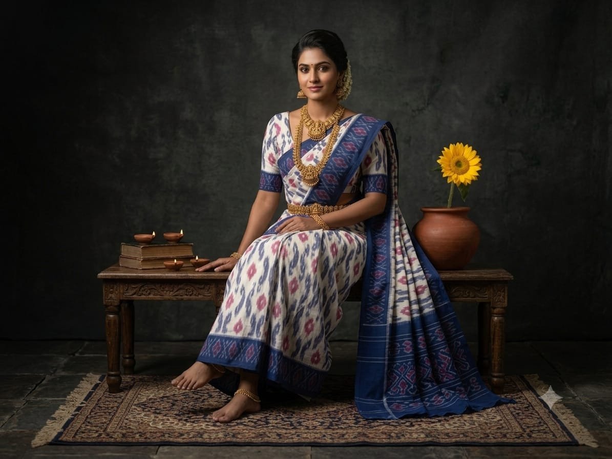 Cotton Saree - PSSIG03-ICTSCZCCD-27