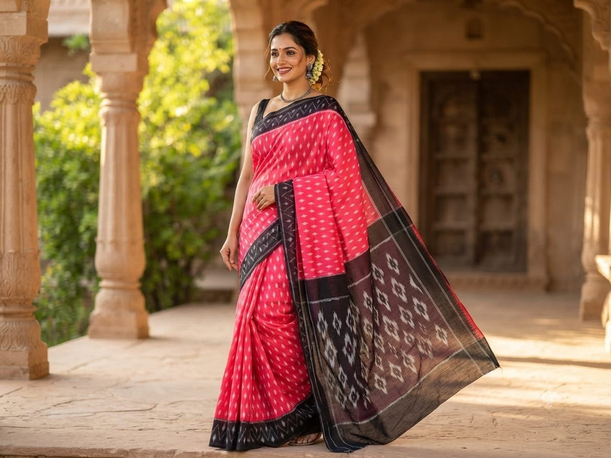 Cotton Saree - PSSIG10-ICTSCZCCD-05