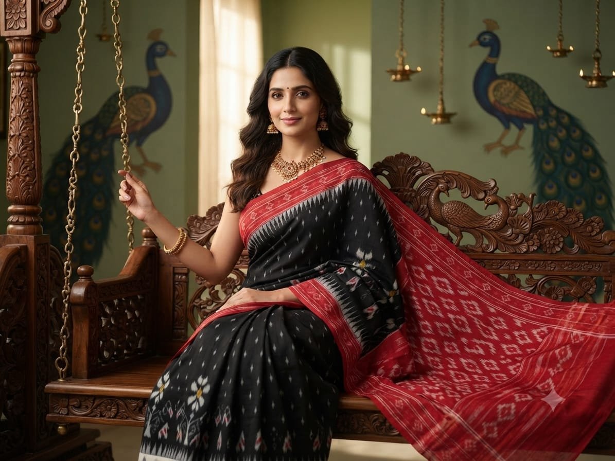Cotton Saree - PSSIG26-ICTSCZCCD-01