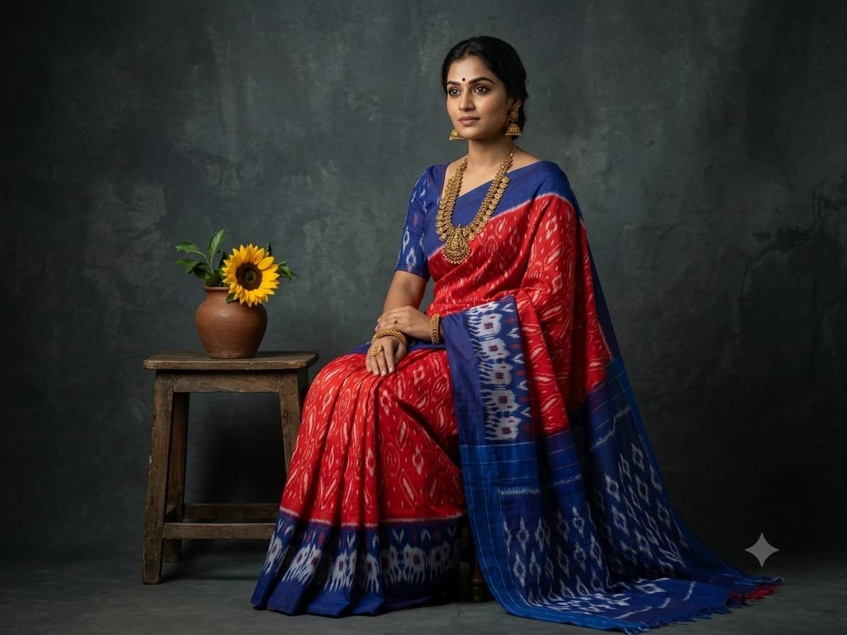 Cotton Saree - PSSIG26-ICTSCZCCD-08
