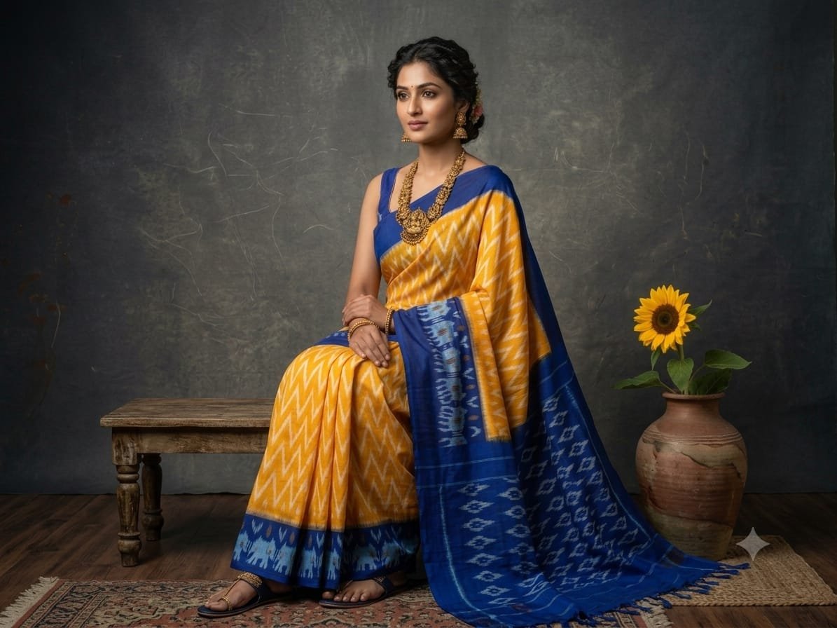 Cotton Saree - PSSIG26-ICTSCZCCD-09