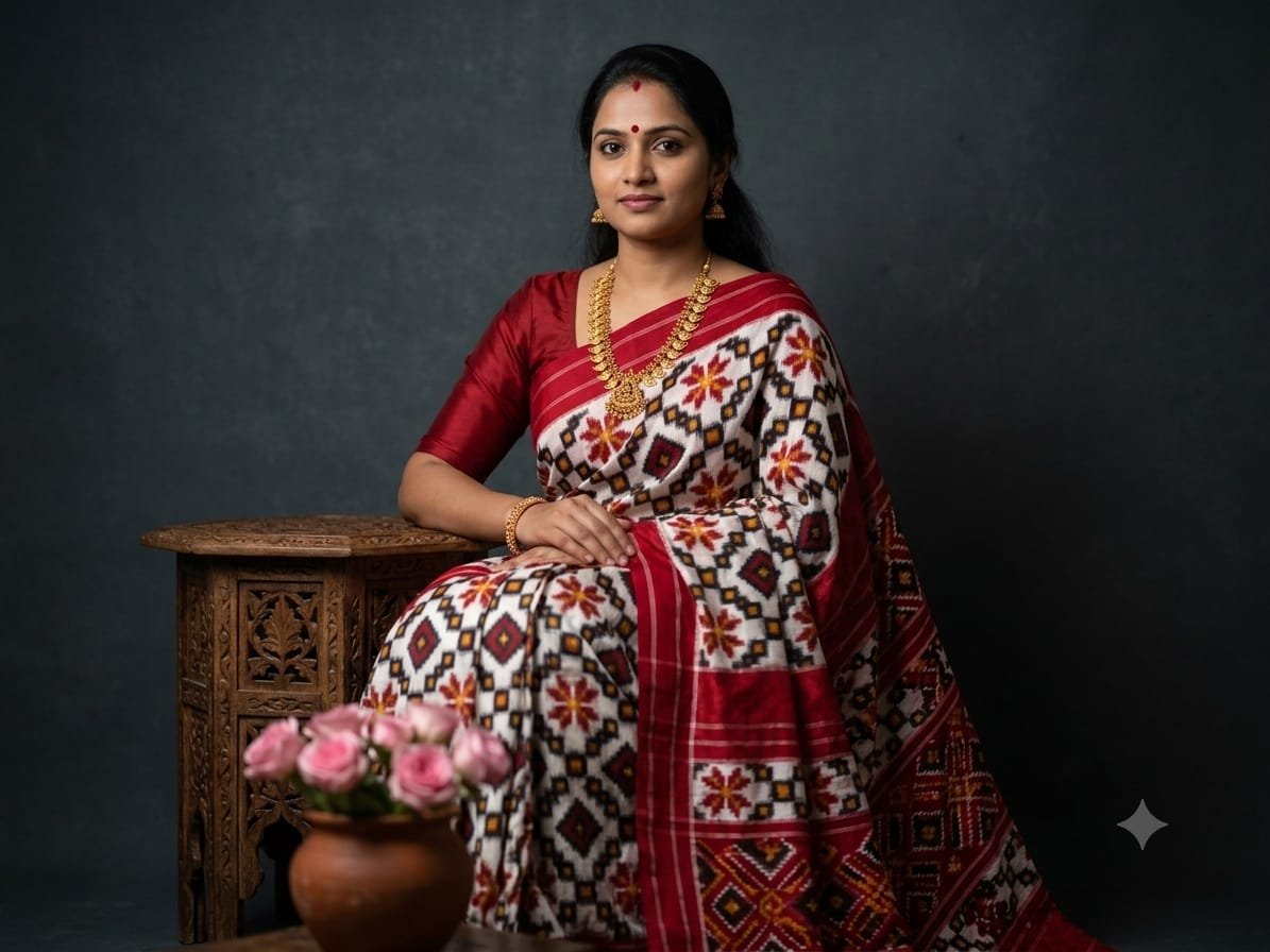 Cotton Saree - PSSIL06-DICSCSBDD-10