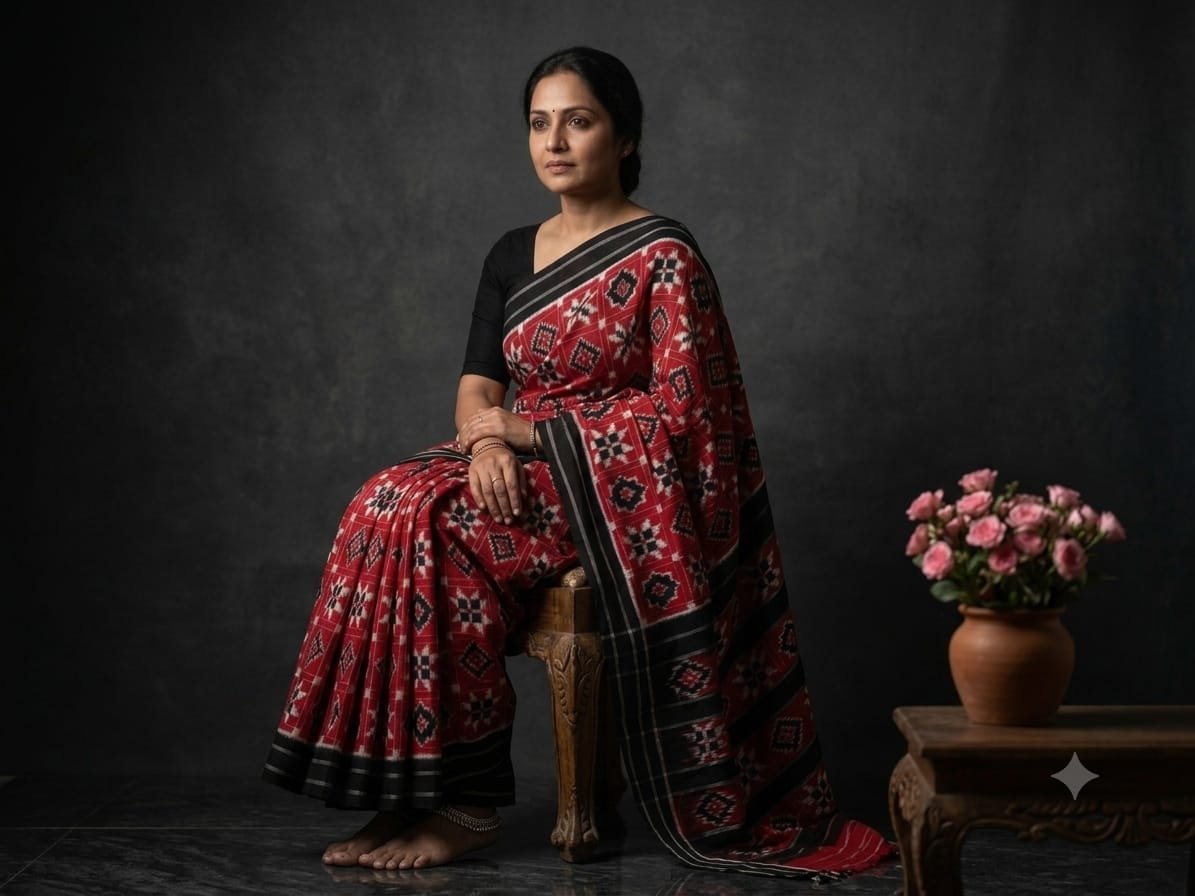Cotton Saree - PSSIL06-DICSCSBDD-21
