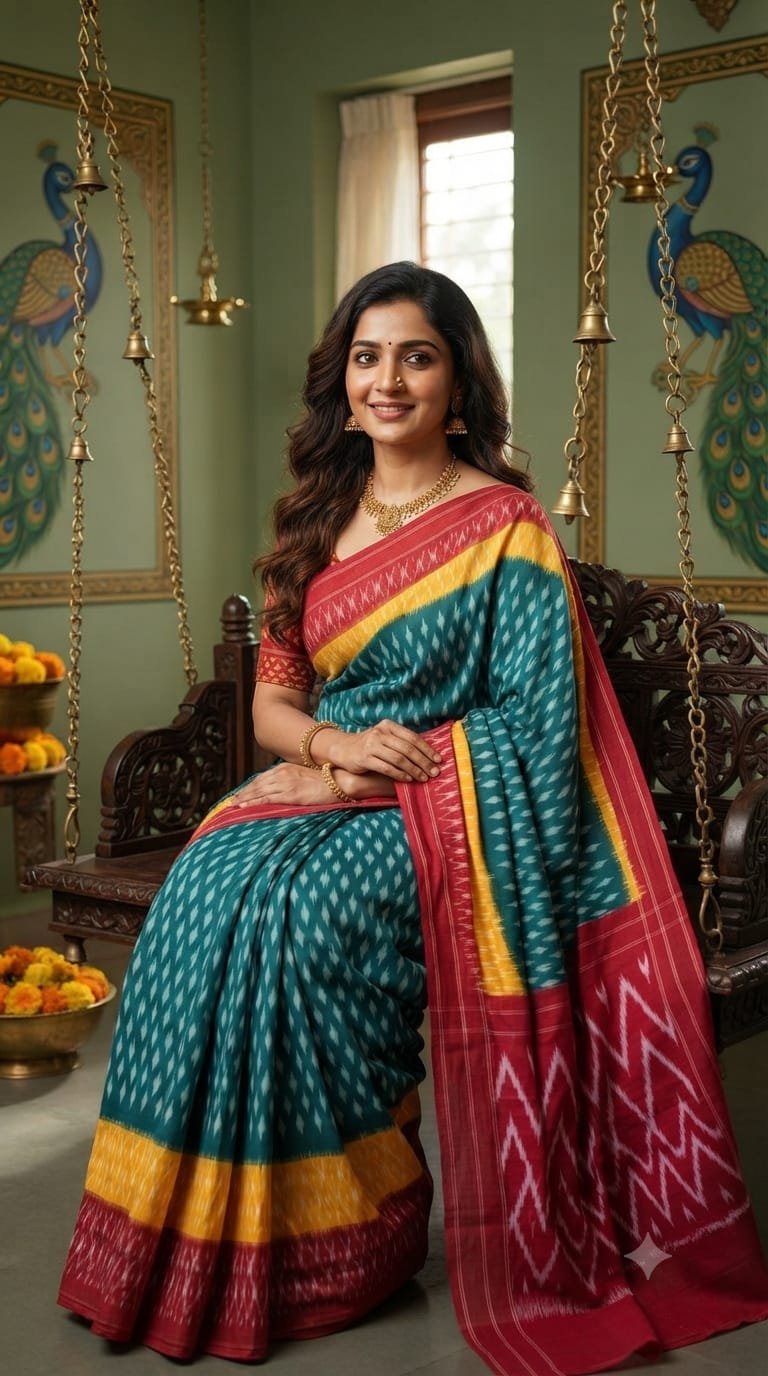 Cotton Saree - PSSIL27-ICTSCZCCD-11