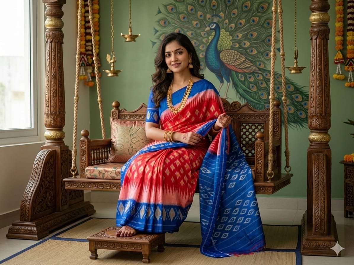 Cotton Saree - PSSIL27-ICTSCZCCD-16