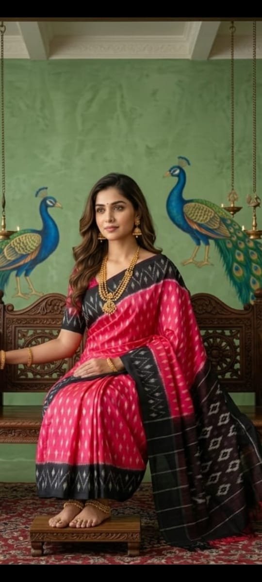 Cotton Saree - PSSIL27-ICTSCZCCD-17