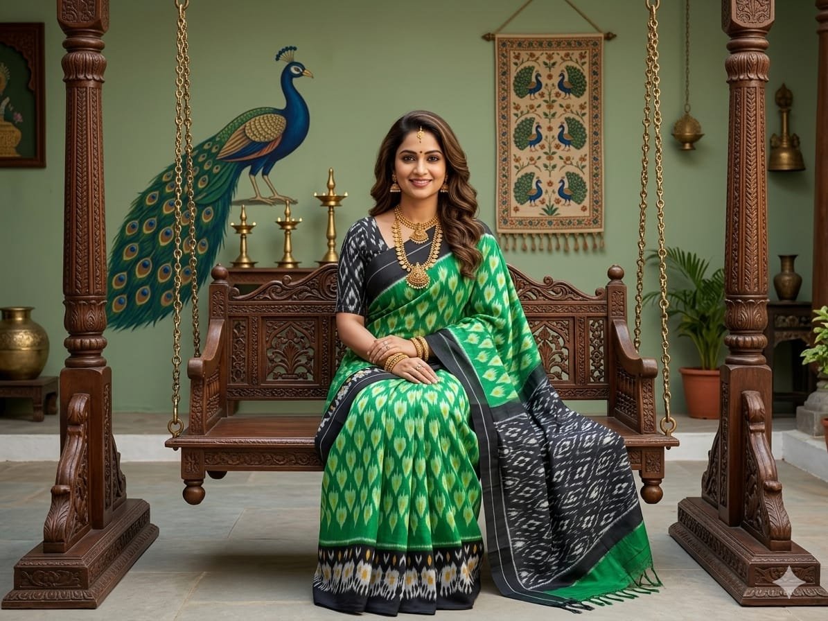 Cotton Saree - PSSIN03-ICTSDZDCD-07