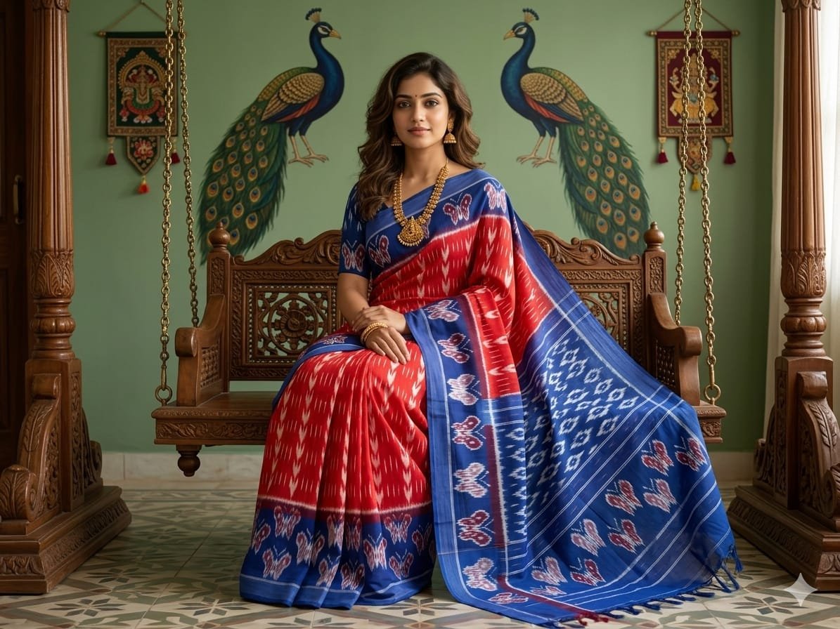 Cotton Saree - PSSIN03-ICTSDZDCD-17
