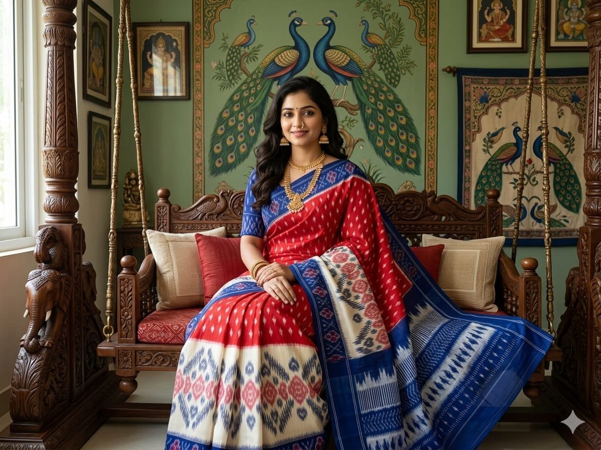 Cotton Saree - PSSIN03-ICTSDZDCD-19