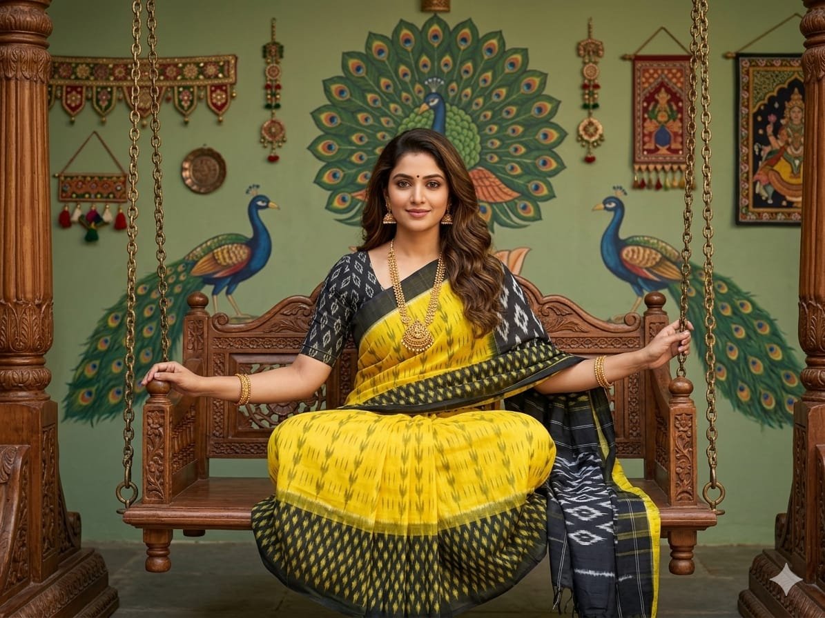 Cotton Saree - PSSIN03-ICTSDZDCD-21