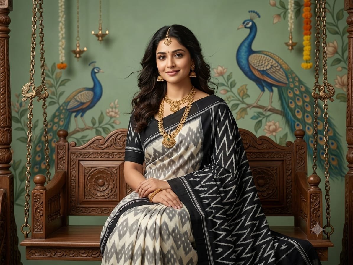 Cotton Saree - PSSIN03-ICTSDZDCD-27