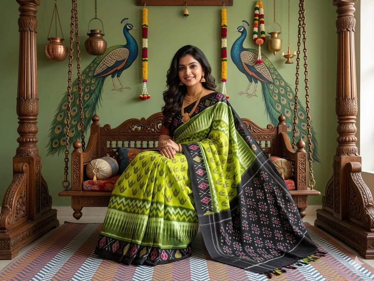 Cotton Saree - PSSIN03-ICTSDZDCD-31