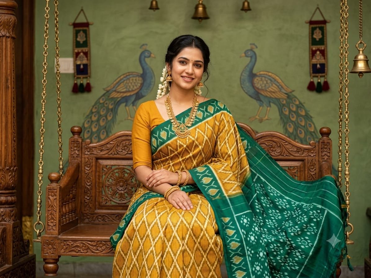 Cotton Saree - PSSIS16-ICTSDZECD-40