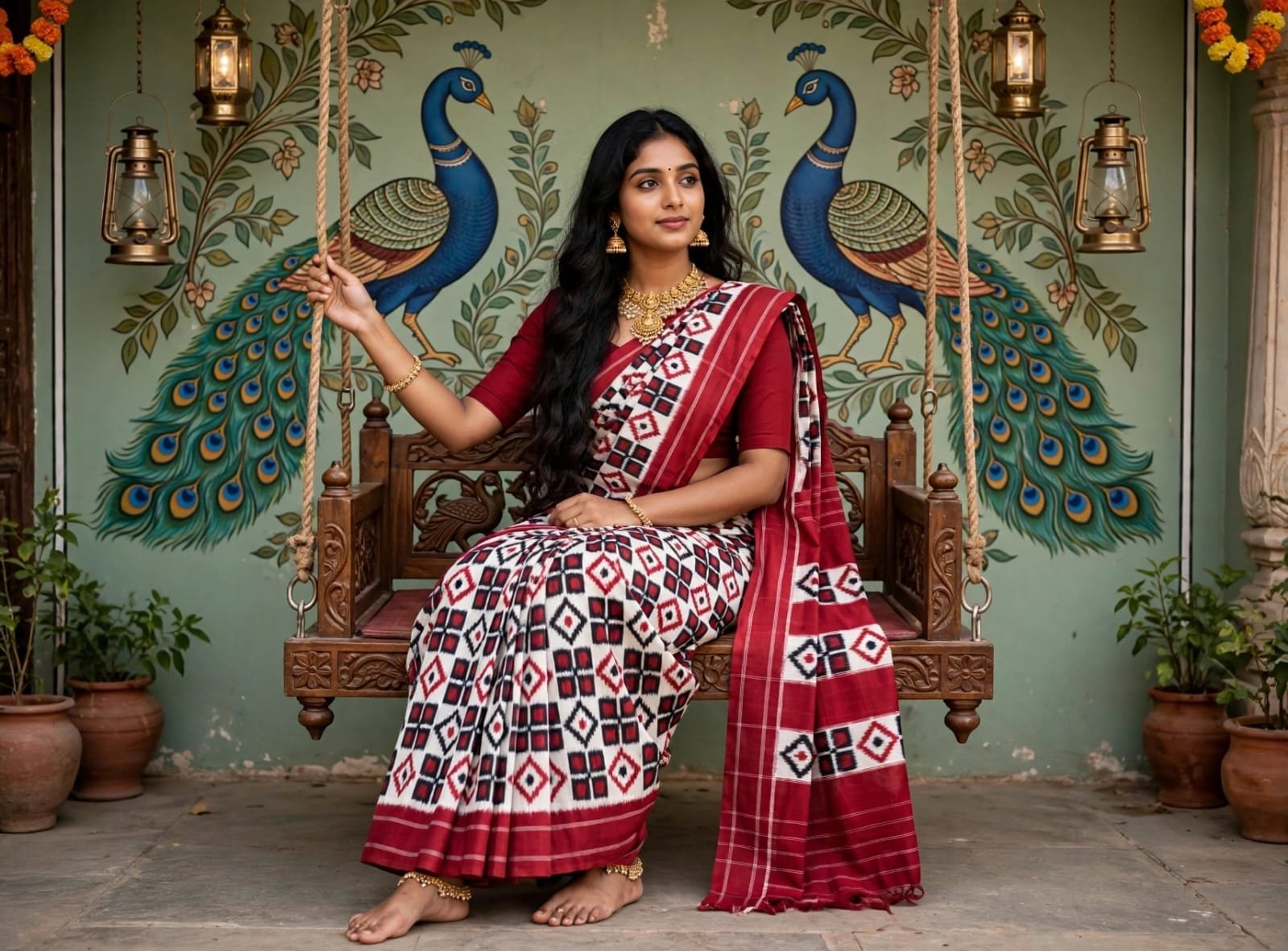 Cotton Saree - PSSIS22-DICSCXDDC-04