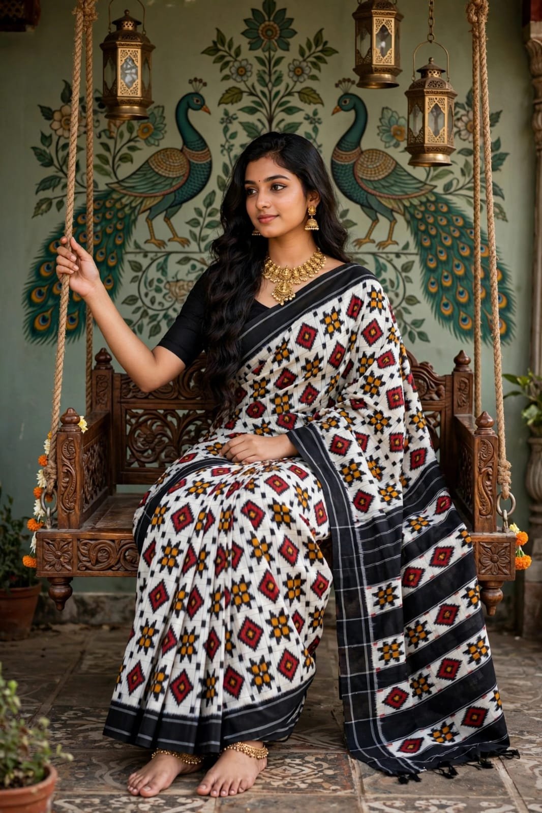 Cotton Saree - PSSIS22-DICSCXDDC-07