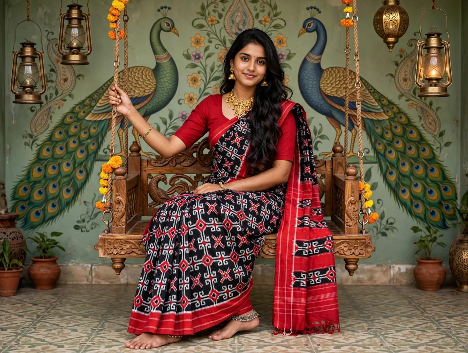 Cotton Saree - PSSIS22-DICSCXDDC-15