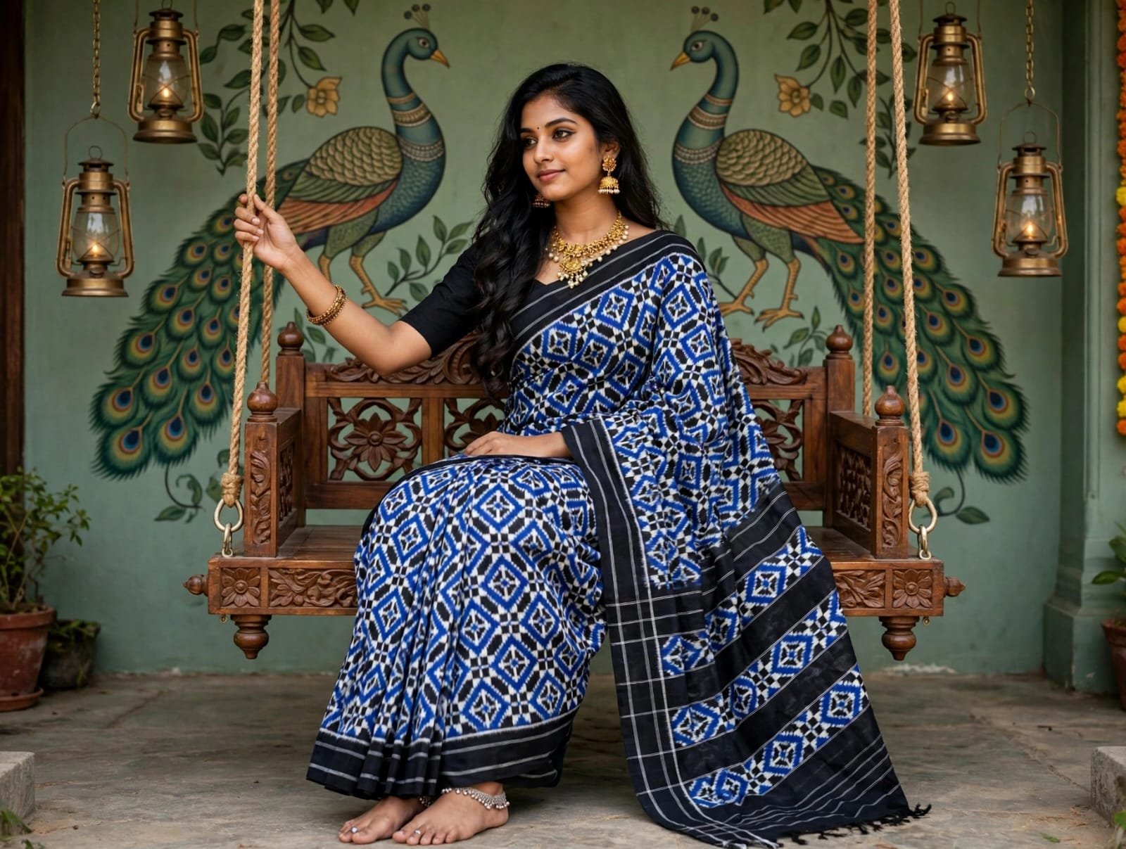 Cotton Saree - PSSIS22-DICSCXDDC-20