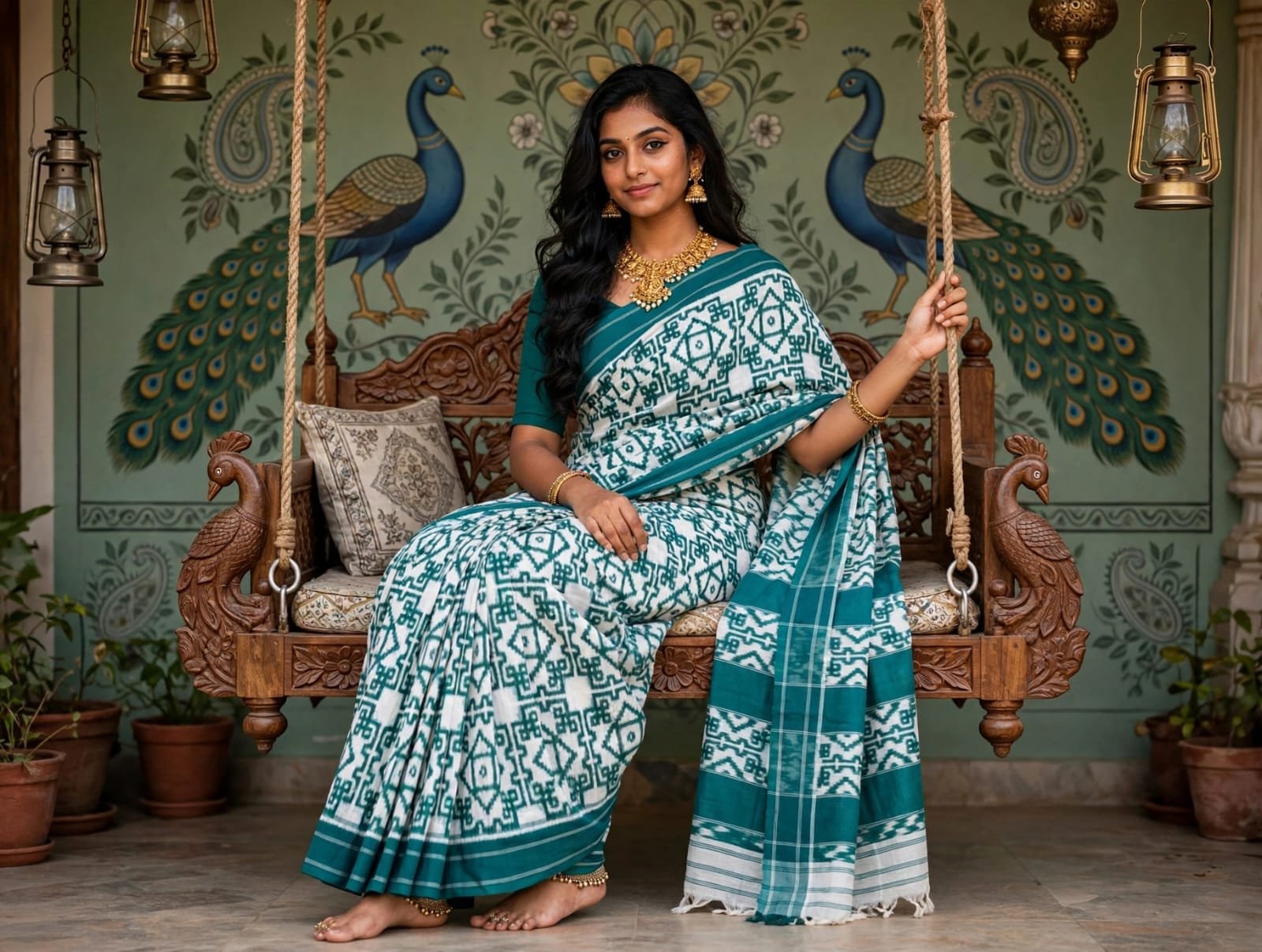 Cotton Saree - PSSIS22-DICSCXDDC-23