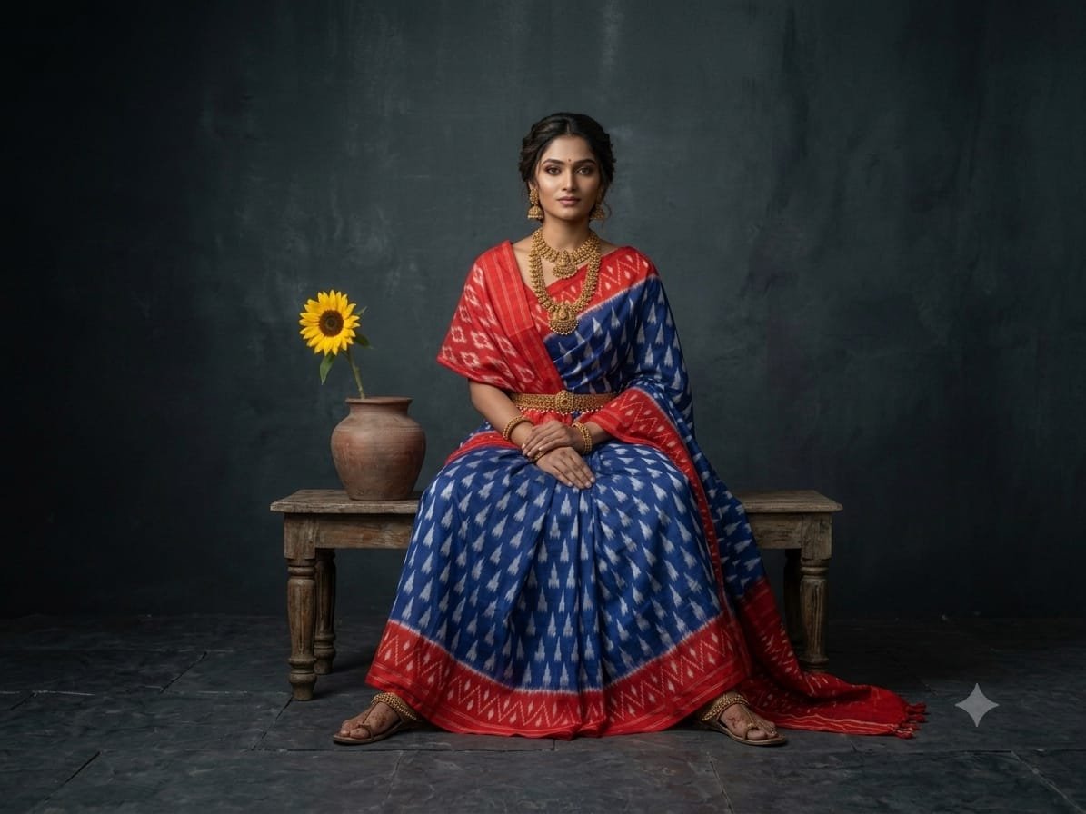 Cotton Saree - PSSIS23-ICTSDZEDC-28