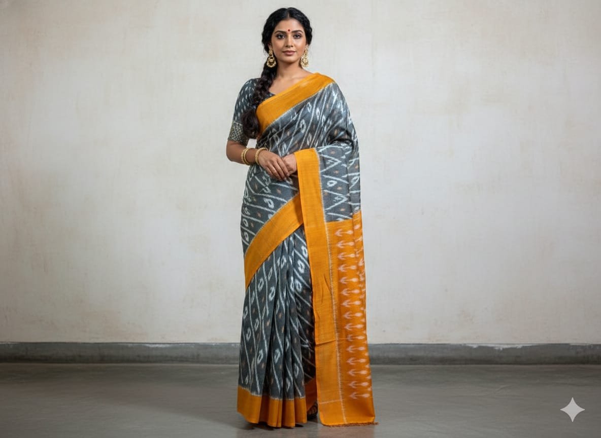 Cotton Saree - PSSIY21-ICTSDZCDC-22