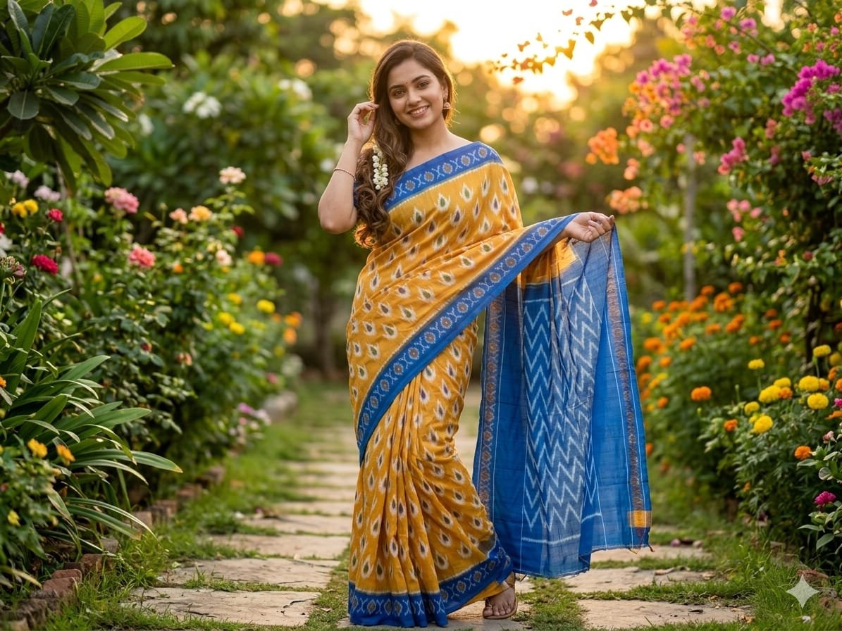 Cotton Saree - PSSIY21-ICTSDZCDC-28