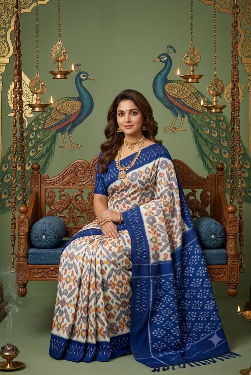 Cotton Saree - PSSIY29-ICTSCZICD-01