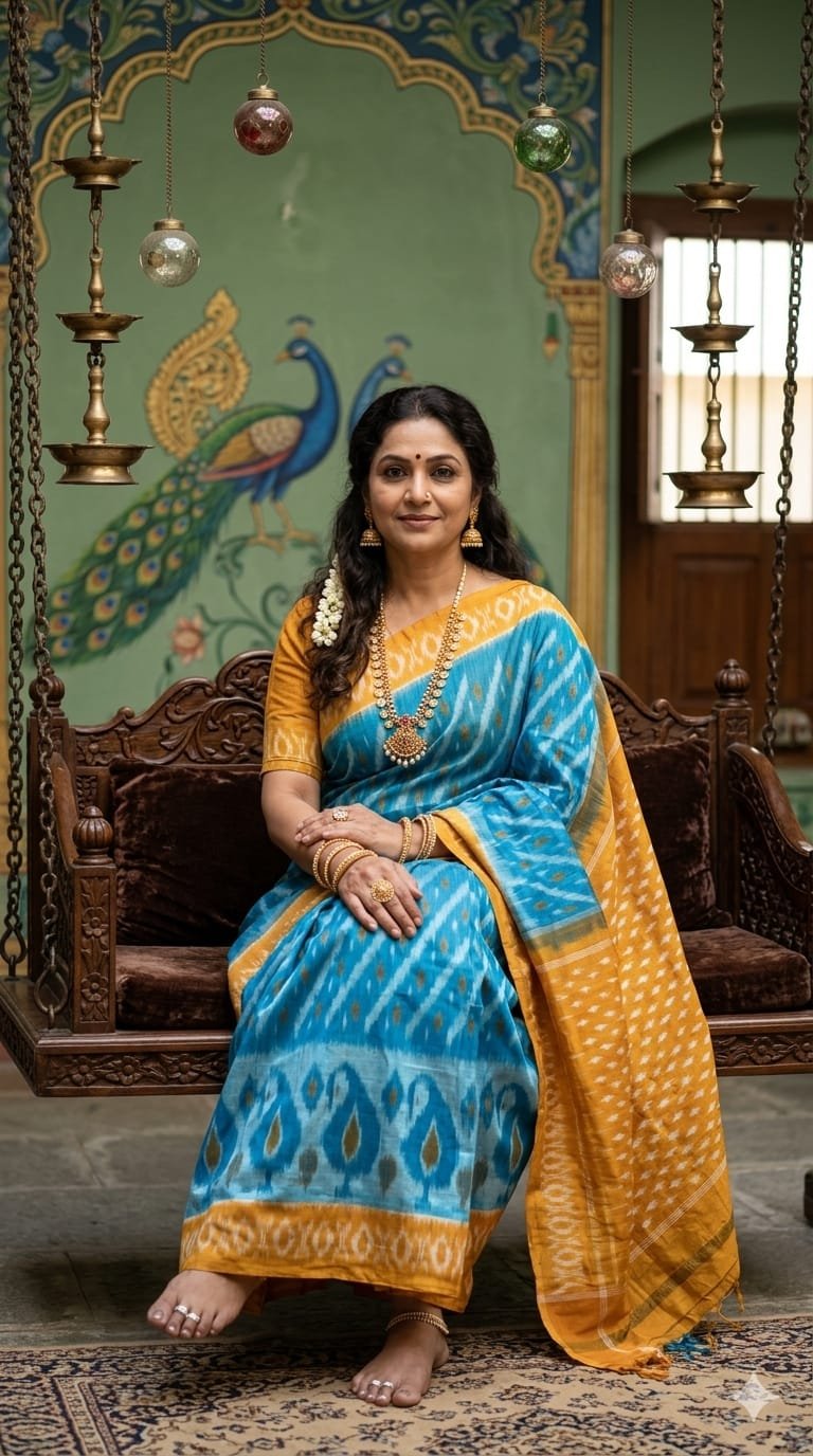 Cotton Saree - PSSIY29-ICTSDZDCD-10