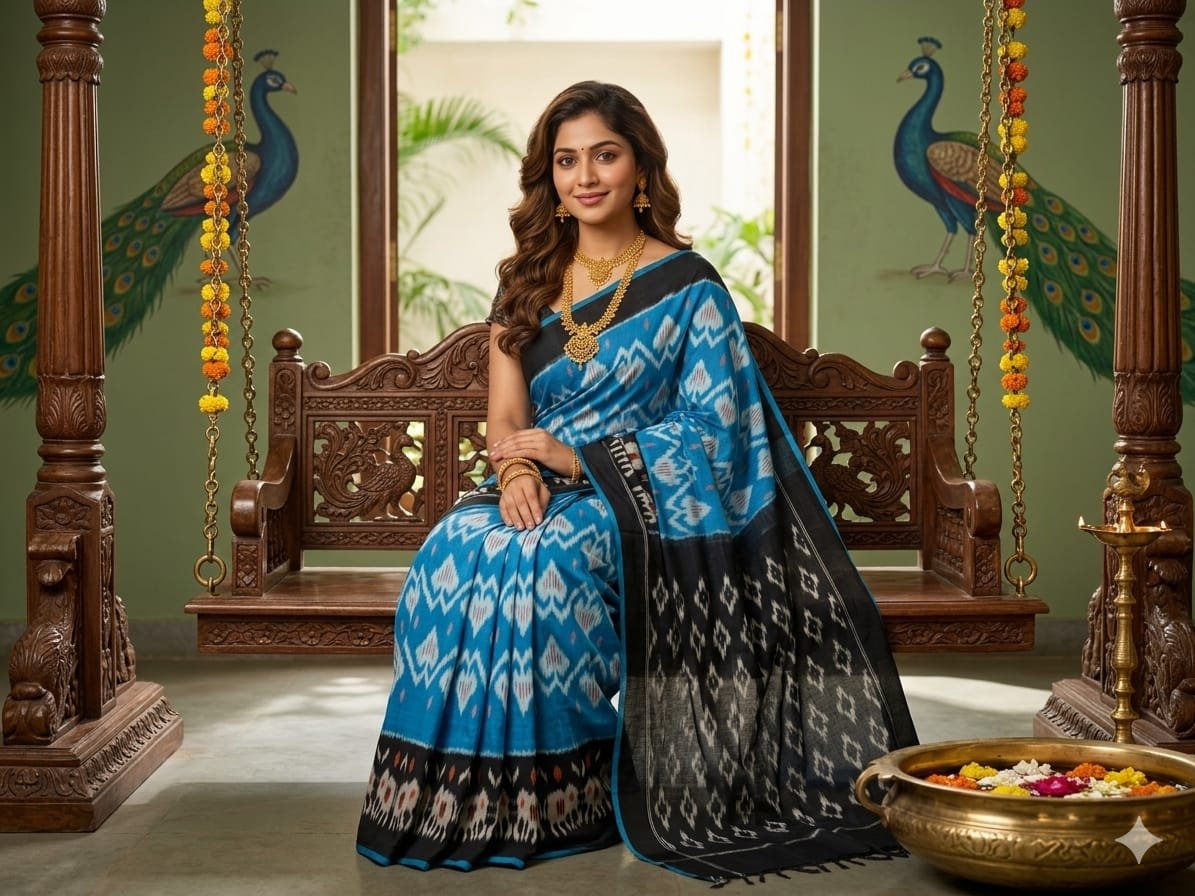 Cotton Saree - PSSIY29-ICTSDZDCD-11