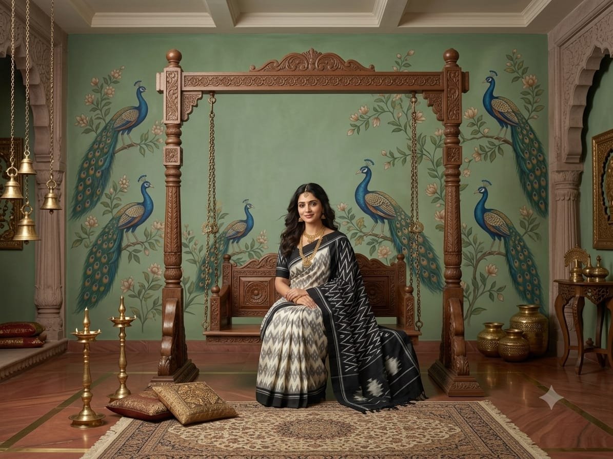 Cotton Saree - PSSIY29-ICTSDZDCD-19